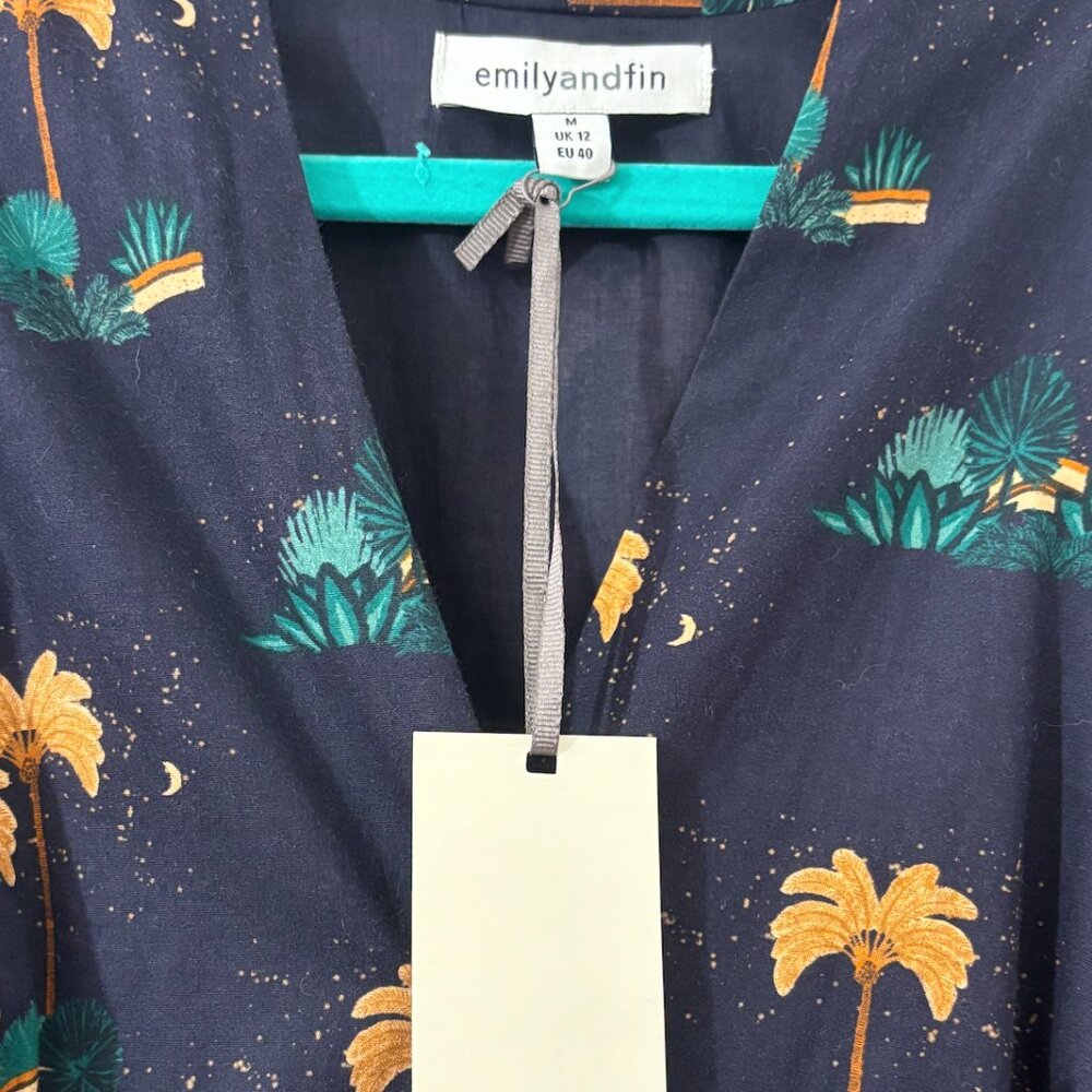 NWT- Emily and Fin button front midi dress - Picture 3 of 3
